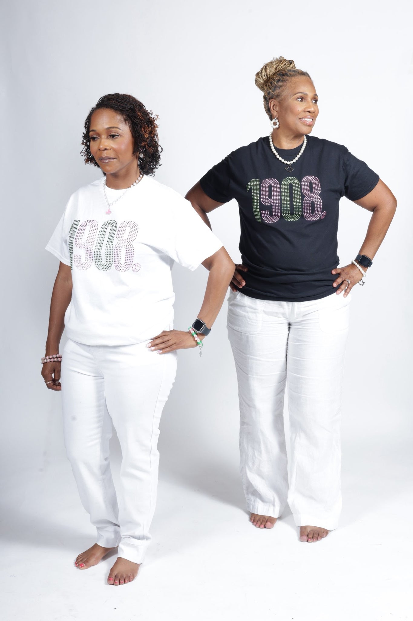 1908® RHINESTONE T SHIRT