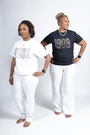 1908® RHINESTONE T SHIRT