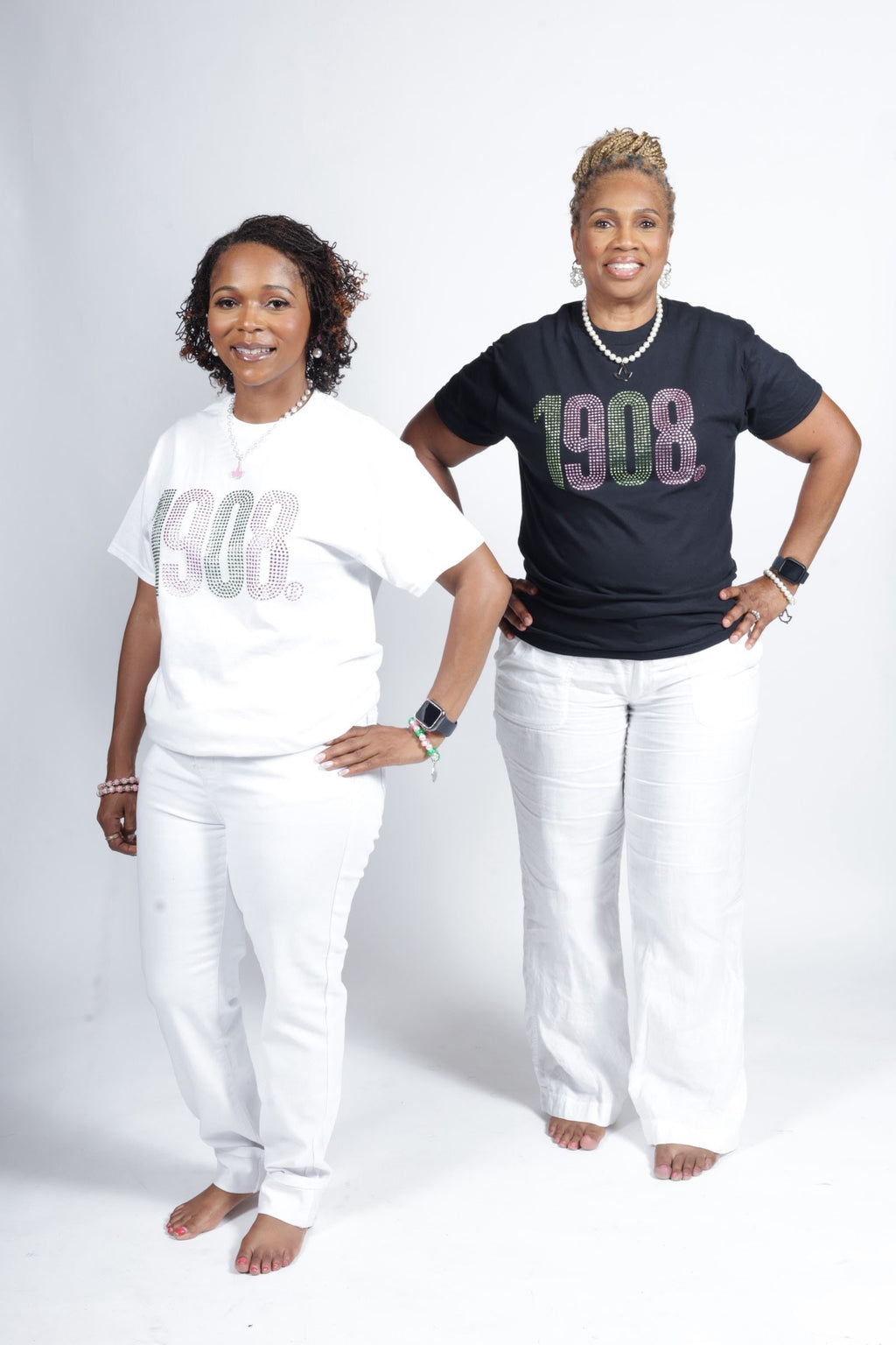 1908® RHINESTONE T SHIRT