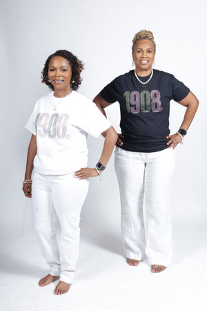 1908® RHINESTONE T SHIRT