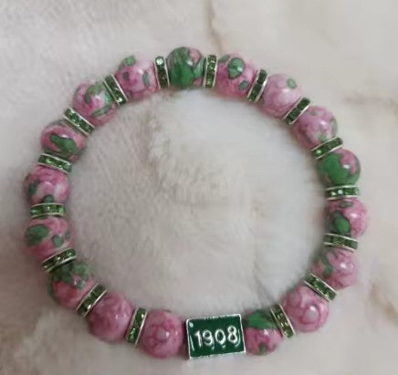 1908® PINK/Green Bracelet