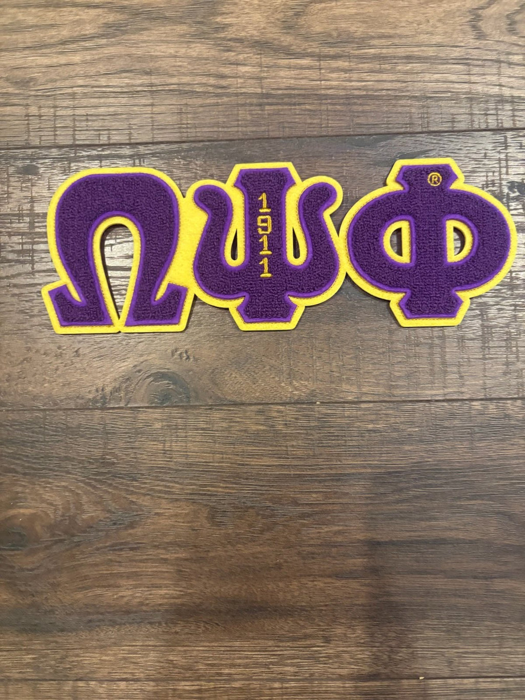 9 inch OPP CHENILLE PATCH 11