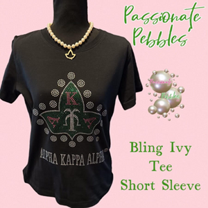 AKA BLING IVY TEE SHORT SLEEVE