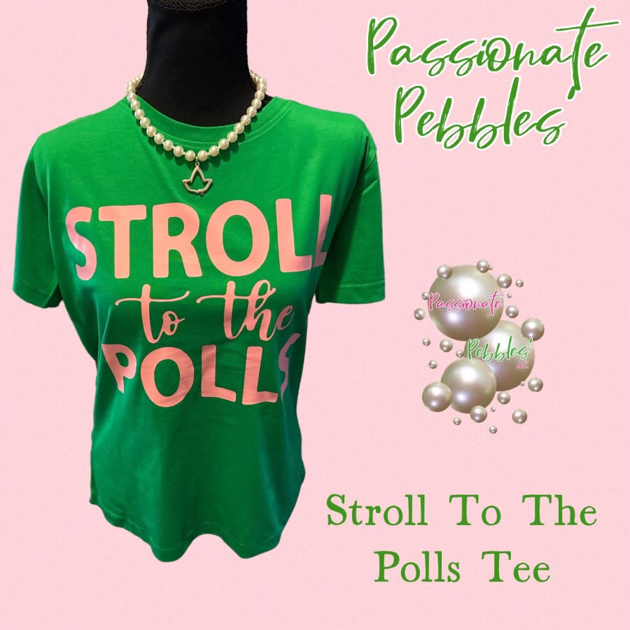 STROLL TO THE POLLS TSHIRTS