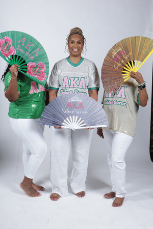 AKA® SOROR, SILVER  SOROR OR GOLDEN SOROR FANS