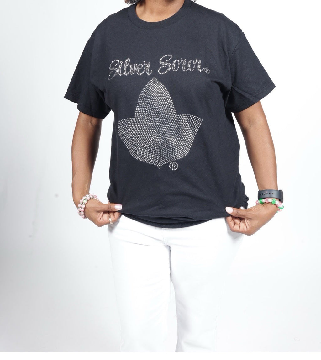 SILVER SororI IVY® RHINESTONE