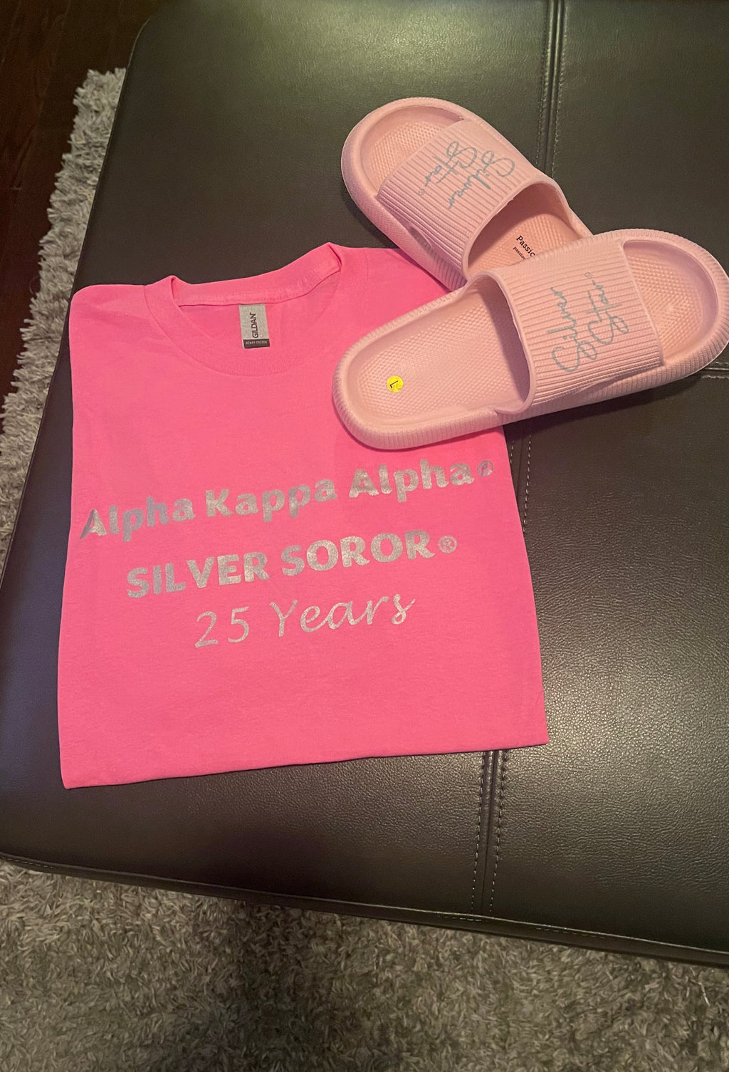 Silver Soror Pink TShirt