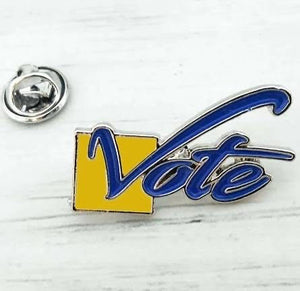 GET OUT TO VOTE PIN STYLE 8