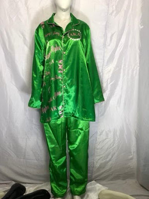 Alpha Kappa Alpha Sorority, Inc. Pretty Luxe 4 Piece Silk Pajama