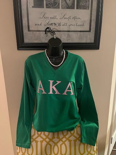 Aka v neck on sale sweater