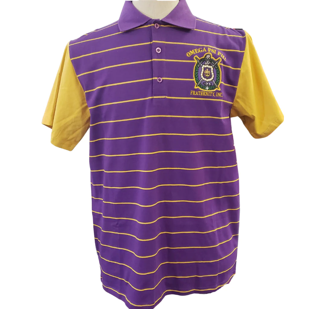 Omega Striped Polo